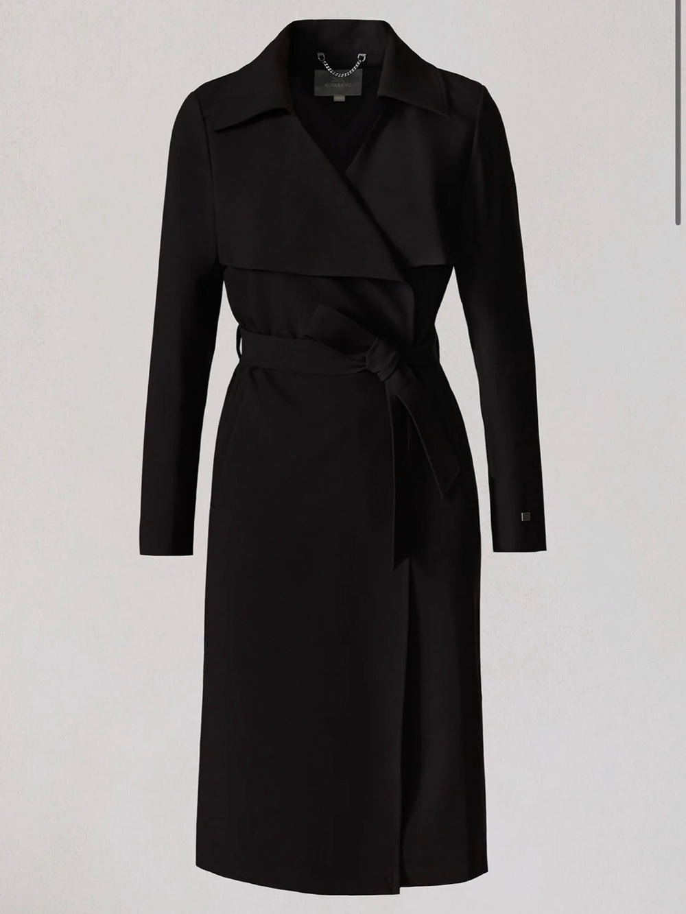 Soia & Kyo Dimitra Relaxed-Fit Belted Trench